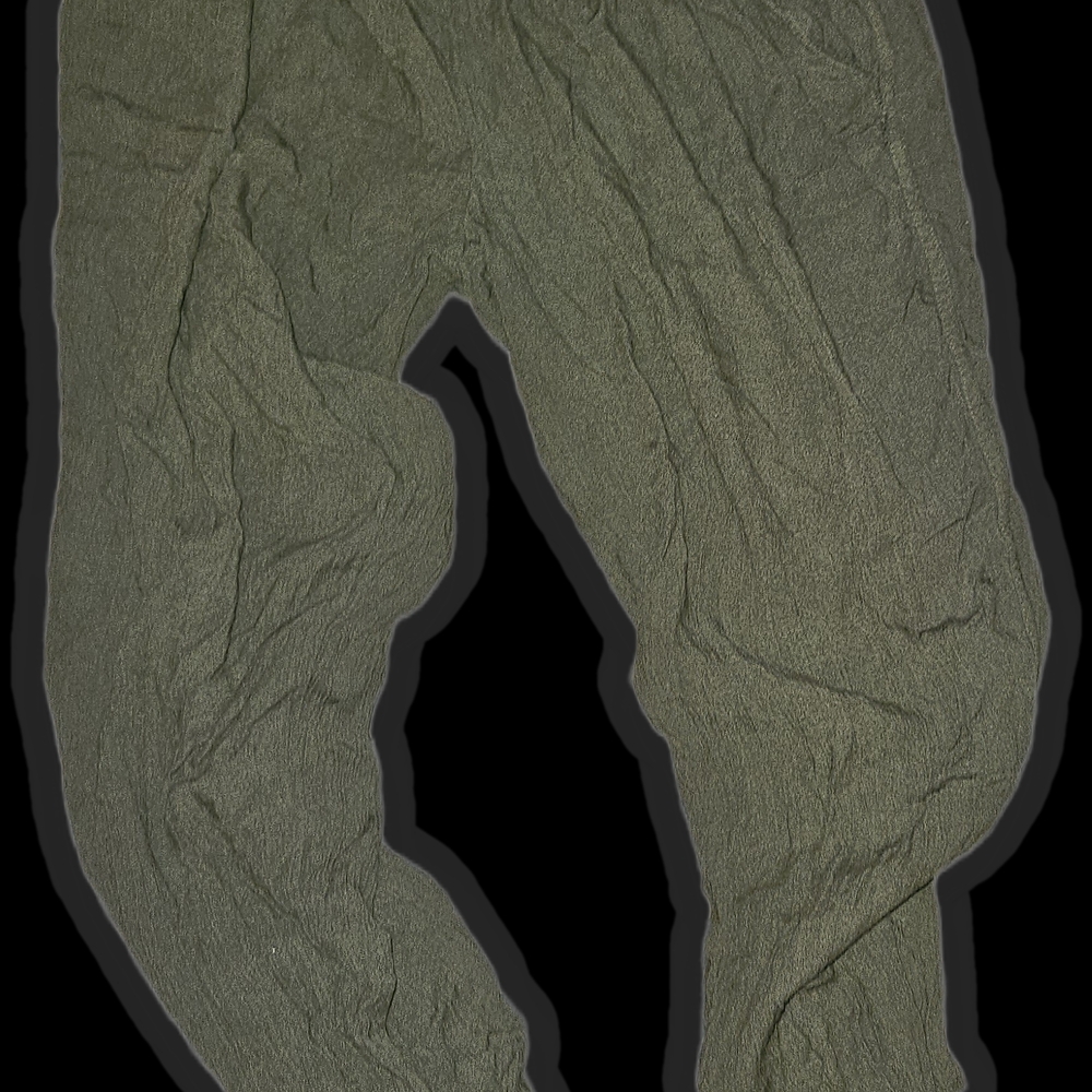 Motherhood Olive Green Boho Maternity Pants MEDIUM